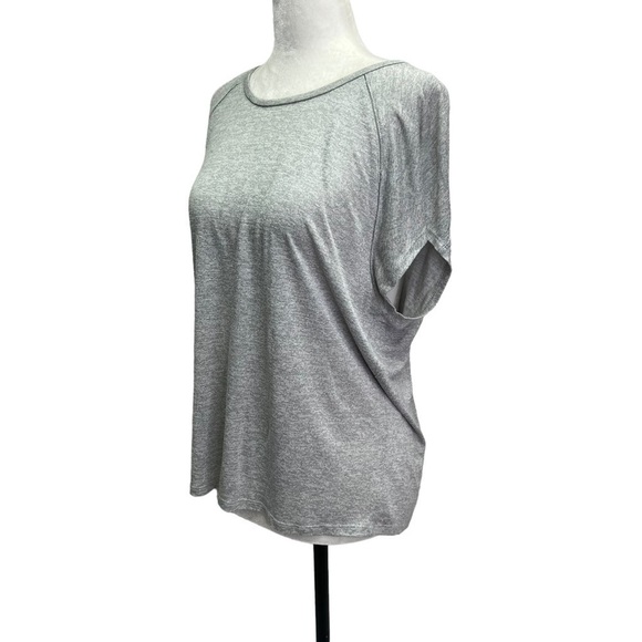 Vince Grey Short Raglan Sleeve T-shirt Top size XS - Picture 6 of 11